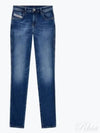 Cotton Jeans Navy - DIESEL - BALAAN 2