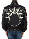 Tom Pink Short Down Jacket Black - MONCLER - BALAAN 6