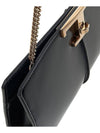 Women's T Logo Timeless Chain Clutch Bag Black - TOD'S - BALAAN 8