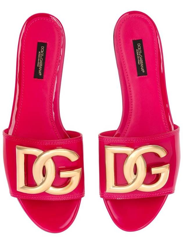 logo decorated slip-on sandals CQ0454A1471 - DOLCE&GABBANA - BALAAN 5