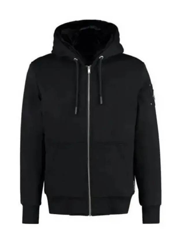 Classic Bunny Zip Up Hoodie Black Lining Black - MOOSE KNUCKLES - BALAAN 2