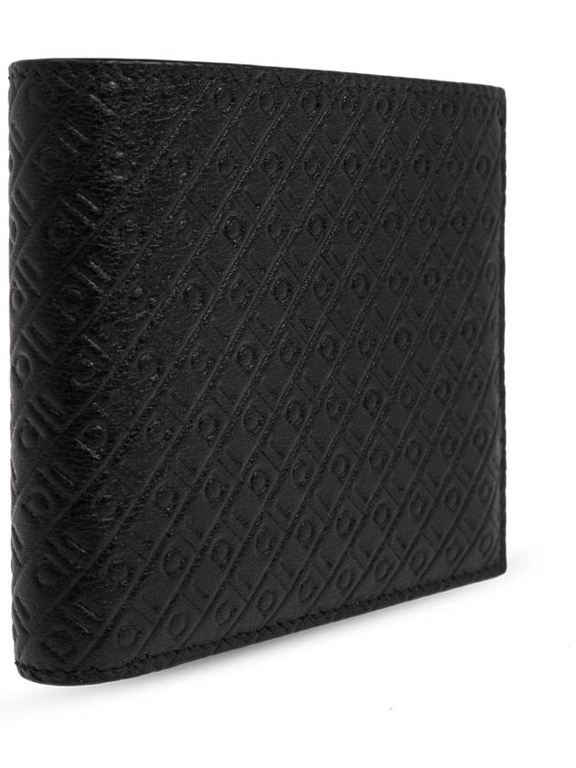 FERRAGAMO Leather Wallet, Men's, Black - SALVATORE FERRAGAMO - BALAAN 4