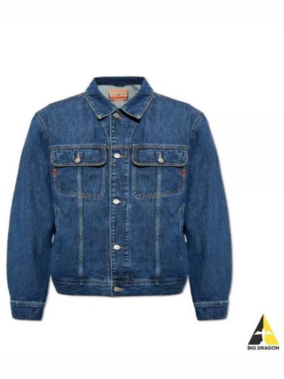 Men's D Barcy Denim Jacket Blue - DIESEL - BALAAN 2