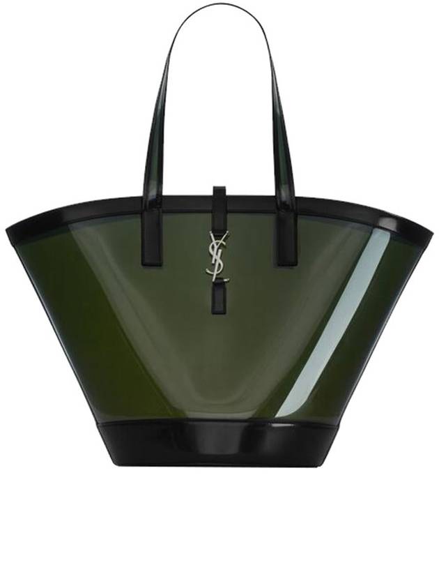 Medium Panier Tote Bag Green - SAINT LAURENT - BALAAN 2