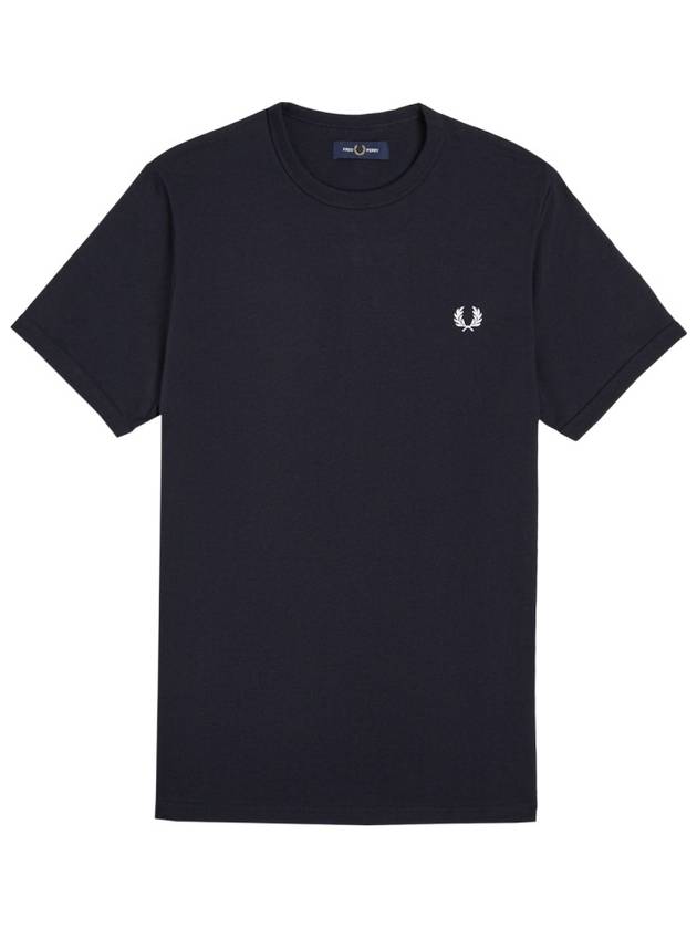 T-SHIRT WITH LOGO EMBROIDERY - FRED PERRY - BALAAN 5