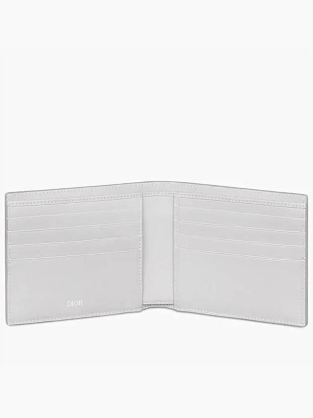 CD Diamond Canvas Half Wallet Grey - DIOR - BALAAN 4