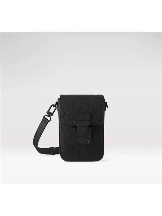 S-Lock Vertical Wearable Cross Bag Black - LOUIS VUITTON - BALAAN 2