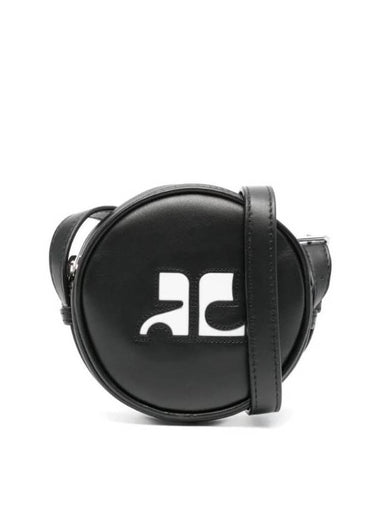 Re-Edition Circle Small Cross Bag Black - COURREGES - BALAAN 1