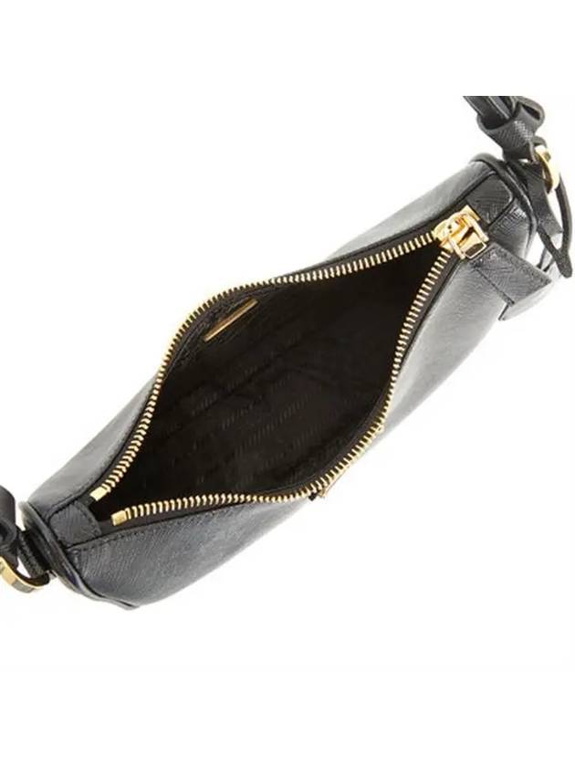 Re-Edition Saffiano Leather Mini Bag Black - PRADA - BALAAN 6