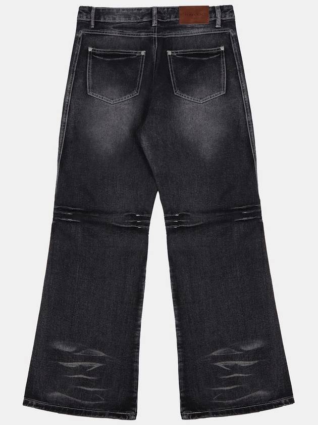 IKALOOK Black Wash Wide Loose Fit Denim BJN107 - IKALOOOK - BALAAN 2