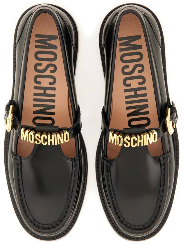 Moschino Leather Loafer - MOSCHINO - BALAAN 6