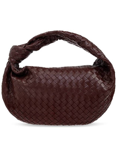 Bottega Veneta Shoulder Bag Jodie, Women's, Burgundy - BOTTEGA VENETA - BALAAN 1