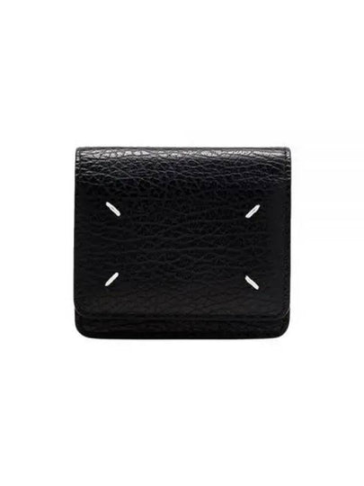 Embroidery Logo Chain Cald Wallet Black - MAISON MARGIELA - BALAAN 2