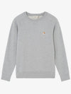 Fox Head Patch Classic Sweatshirt Grey Melange - MAISON KITSUNE - BALAAN 2