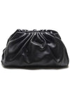 Nappa Pouch Dumpling Clutch Bag Black - BOTTEGA VENETA - BALAAN 2