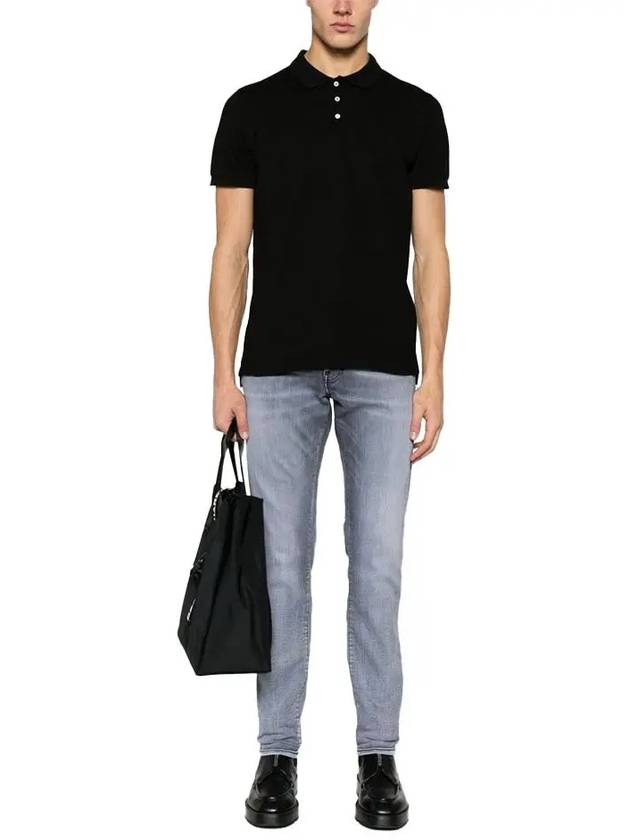 Cool Guy Distressed Skinny Jeans Black - DSQUARED2 - BALAAN 3