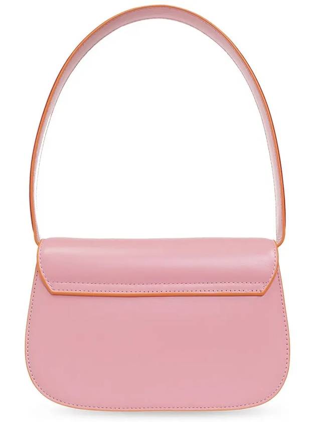 1DR Iconic Nappa Leather Shoulder Bag Blush Pink - DIESEL - BALAAN 4