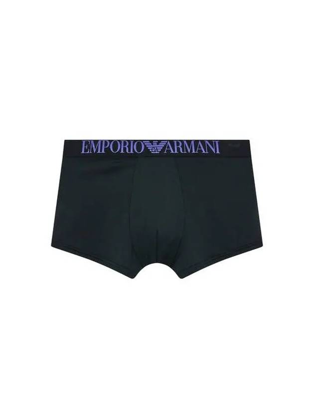 UNDERWEAR Men s Center Big Logo Banding Drawn Black - EMPORIO ARMANI - BALAAN 1