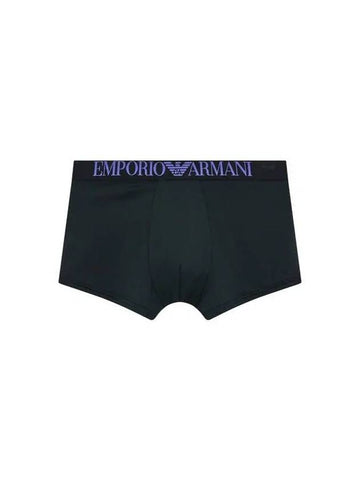 UNDERWEAR Men s Center Big Logo Banding Drawn Black - EMPORIO ARMANI - BALAAN 1