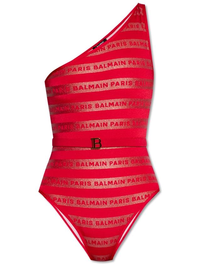 Balmain One-piece Swimsuit, Women's, Red - BALMAIN - BALAAN 1