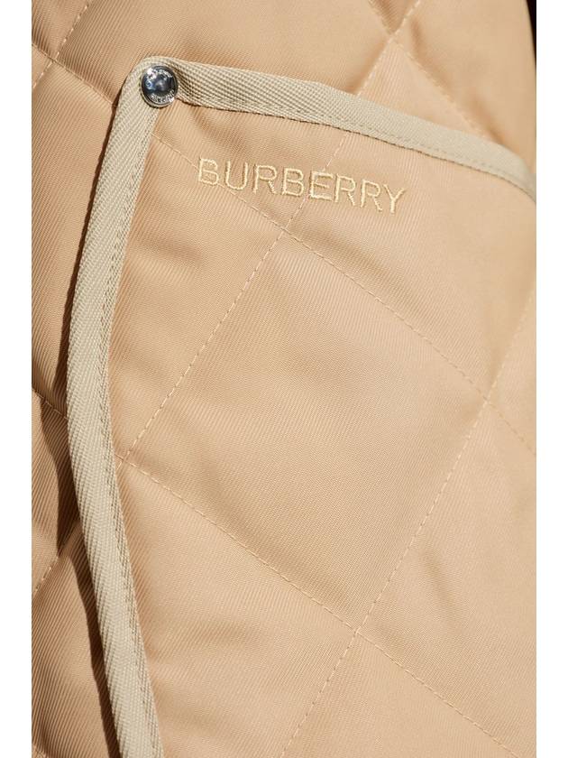 Quilted Classic Collar Jacket Beige - BURBERRY - BALAAN 6