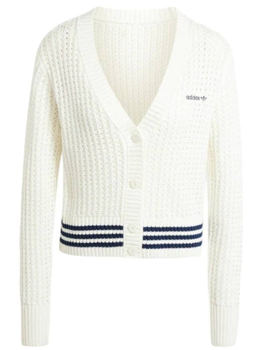 Knit cardigan off white - ADIDAS - BALAAN 1