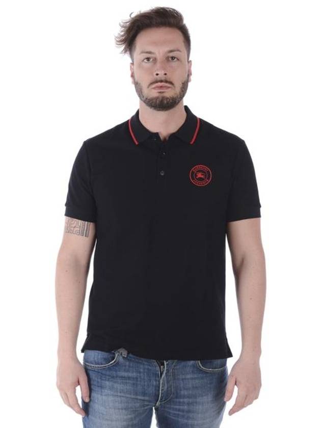 Polo T-shirt 8005935NERO BLACK - BURBERRY - BALAAN 1