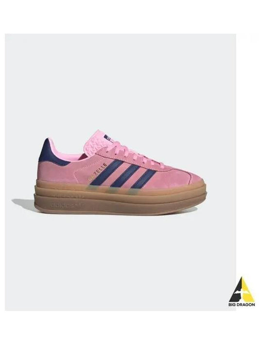 Gazelle Bold Low Top Sneakers Pink Glow - ADIDAS - BALAAN 2