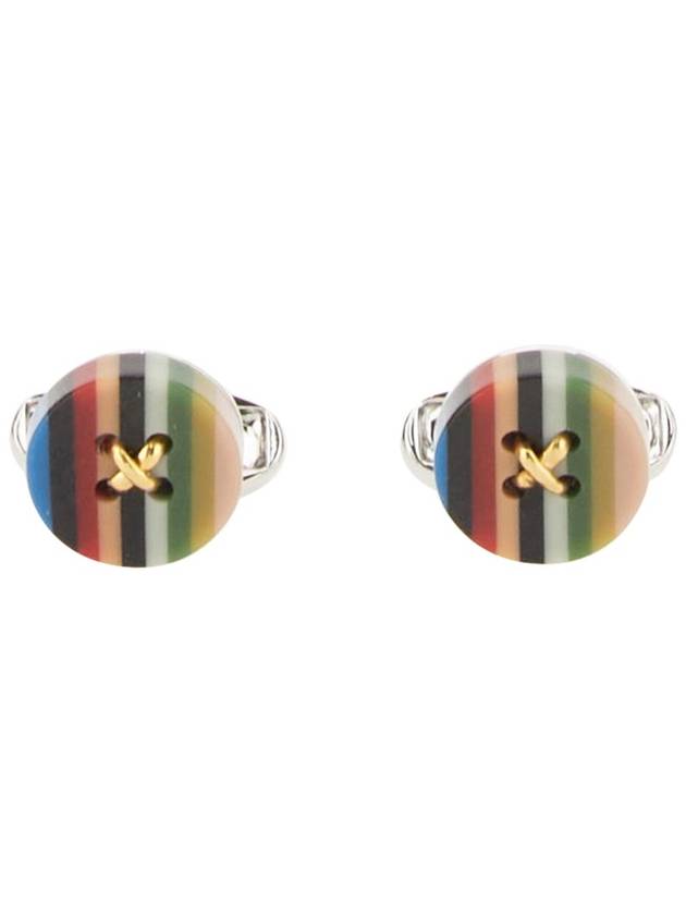 Stripe Button Cufflinks - PAUL SMITH - BALAAN 1