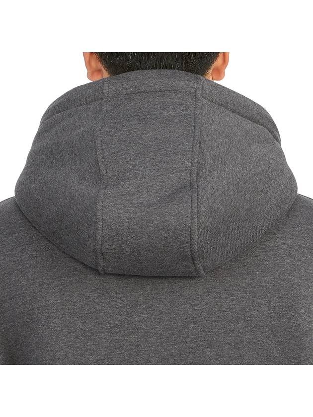 Classic Bunny Zip Up Hoodie White Lining Charcoal - MOOSE KNUCKLES - BALAAN 10