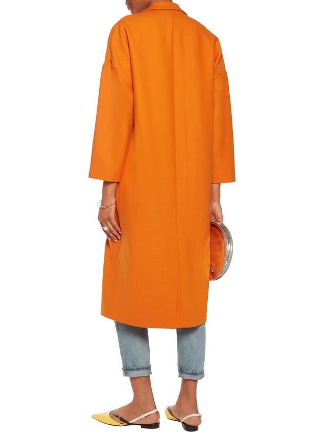 MSGM Twill Midi Coat - MSGM - BALAAN 4