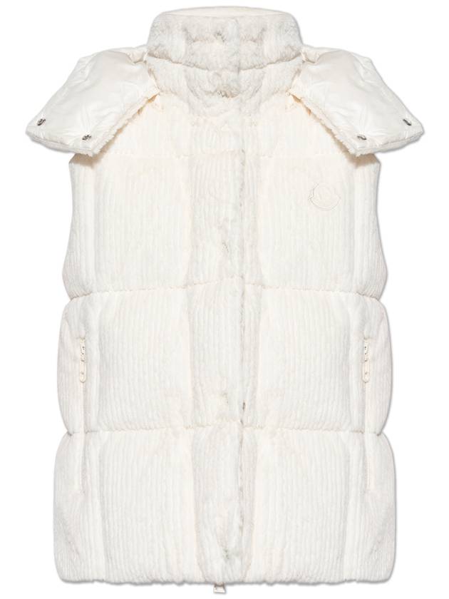 Moncler Down Vest, Women's, White - MONCLER - BALAAN 1