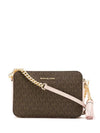 Jet Set Medium Camera Cross Bag Brown - MICHAEL KORS - BALAAN 1