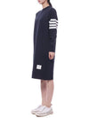 Classic Loopback 4-Bar Sweater Midi Dress Light Navy - THOM BROWNE - BALAAN 5