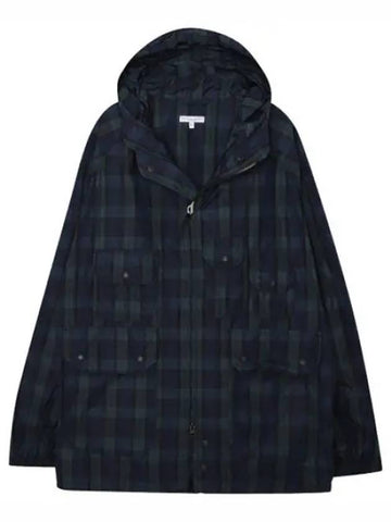 Atlantic Parka Black Watch Crush Taffeta Jumper - ENGINEERED GARMENTS - BALAAN 1