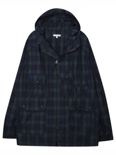 Atlantic Parka Blackwatch Crushed Taffeta - ENGINEERED GARMENTS - BALAAN 1