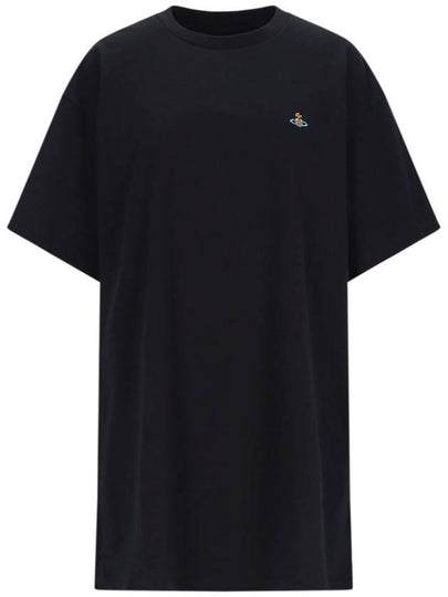 Orb Logo Classic Short Sleeve T-Shirt Black - VIVIENNE WESTWOOD - BALAAN 2