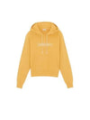 Logo Print Cotton Hoodie Yellow - SAINT LAURENT - BALAAN 2