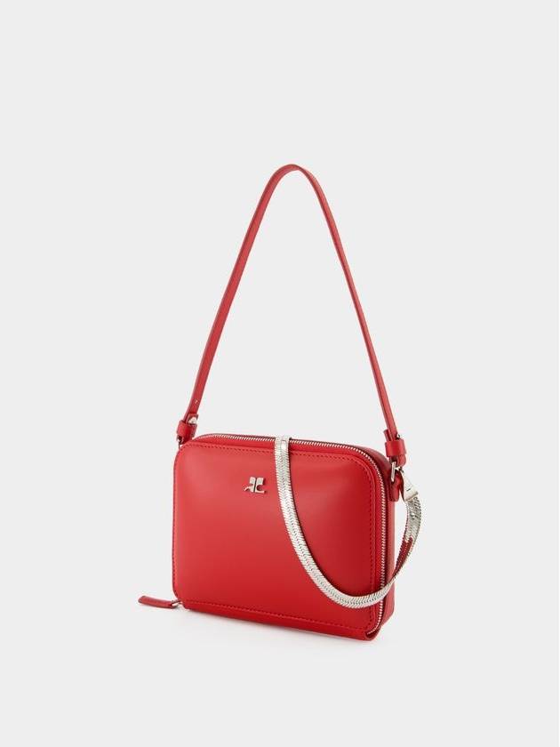 Cloud Chained Purse - Courreges - Leather - Red - COURREGES - BALAAN 2