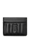 Quilted Leather Lola Card Wallet Black - BURBERRY - BALAAN 2