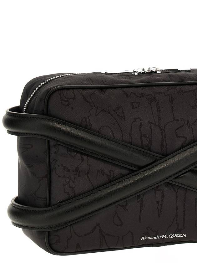 Harness Leather Detail Camera Cross Bag Black - ALEXANDER MCQUEEN - BALAAN 4