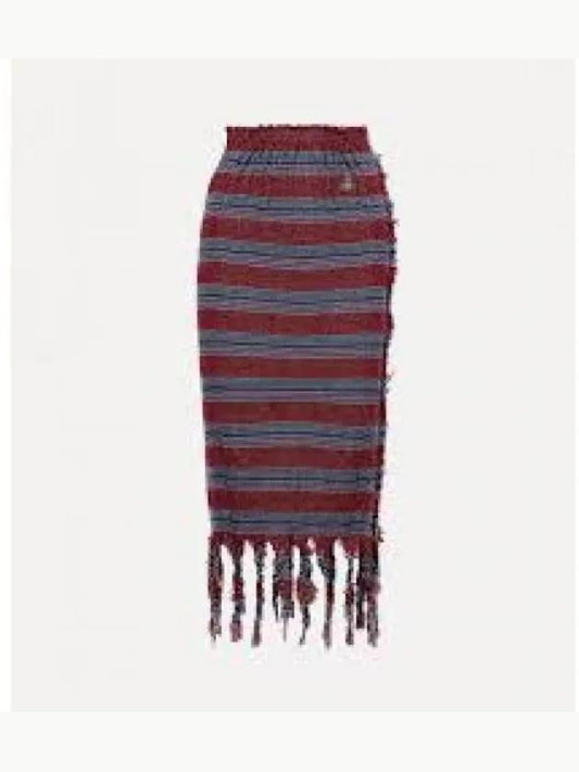 Broken Stitch H Line Skirt Multicolor - VIVIENNE WESTWOOD - BALAAN 2