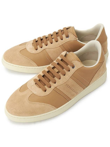 Ferragamo ACHILLE LIGHT CAMEL 0769276 Men s Sneakers - SALVATORE FERRAGAMO - BALAAN 1