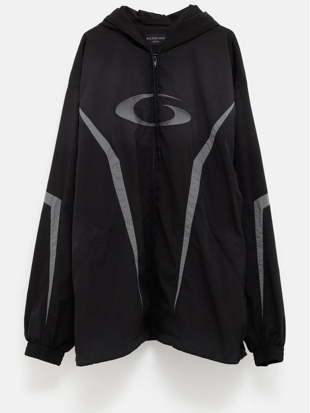 Loop Sports Icon Large Tracksuit Jacket for Men - BALENCIAGA - BALAAN 1