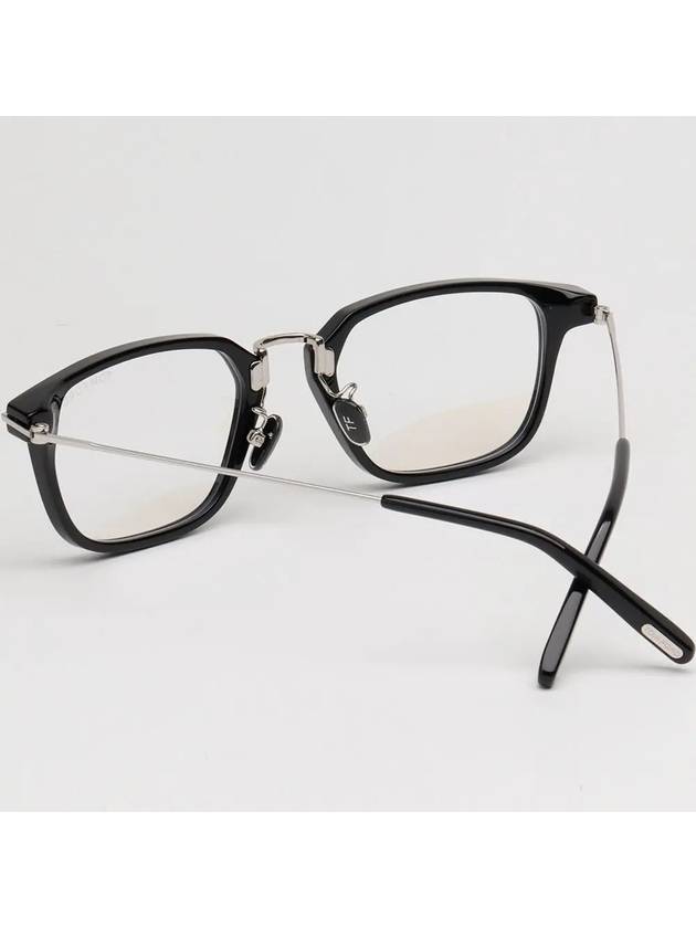 Blue light blocking glasses frame TF5862DB 005 Eye protection glasses horn rim Asian fit - TOM FORD - BALAAN 4