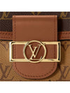 Mini Dauphine Shoulder Bag Brown - LOUIS VUITTON - BALAAN 4