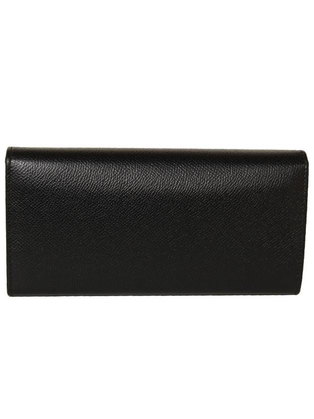 Gancini Continental Wallet Black - SALVATORE FERRAGAMO - BALAAN 3