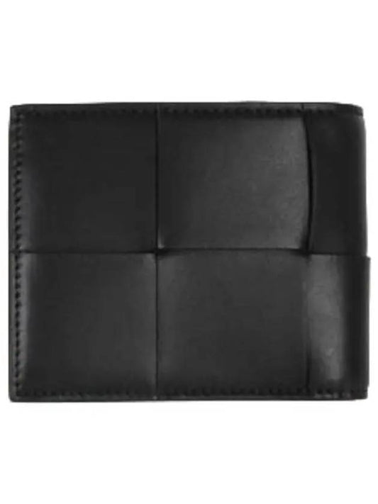 Maxi Intrecciato Coinpurse Half Wallet Men - BOTTEGA VENETA - BALAAN 1