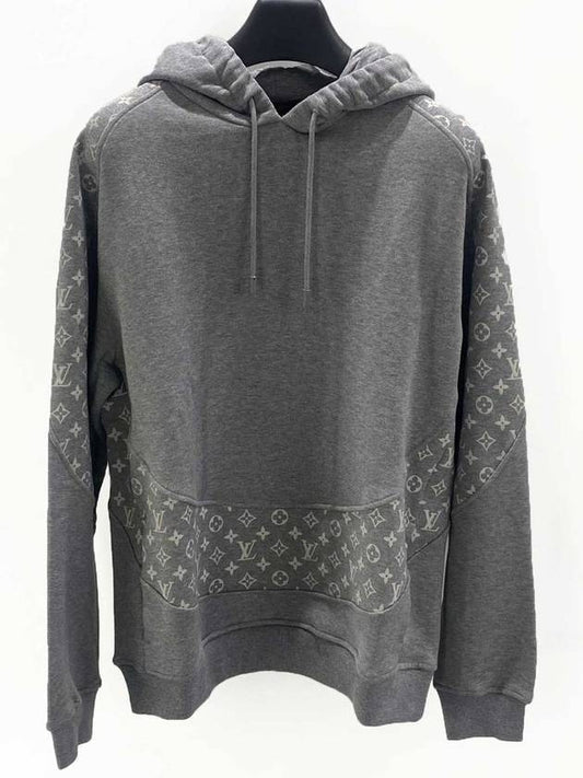 Monogram Circle Cut Hood Gray L - LOUIS VUITTON - BALAAN 1