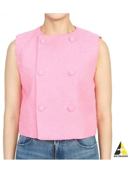 Blazer Sleeveless Pink - AMI - BALAAN 2